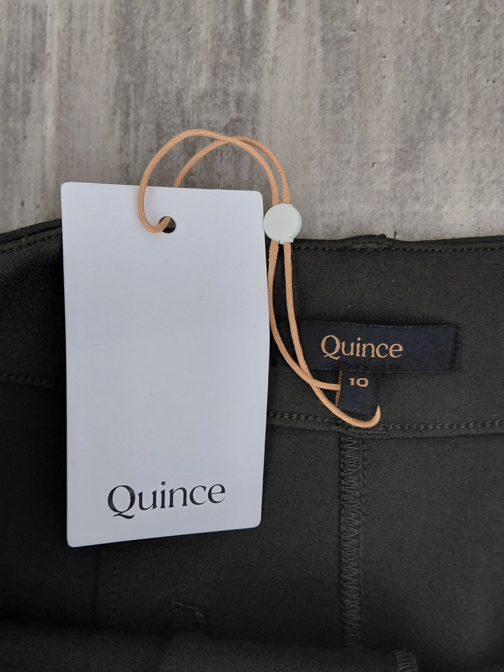 Quince Ultra-Stretch Ponte Cropped Wide Leg PantsSize 10 - Picture 3 of 8